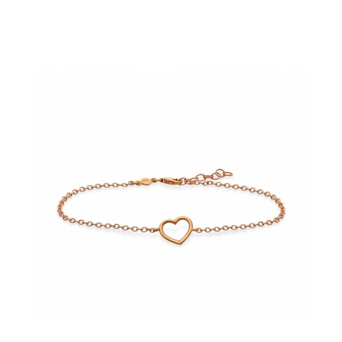 Grau Rose Gold Bracelet with Heart
