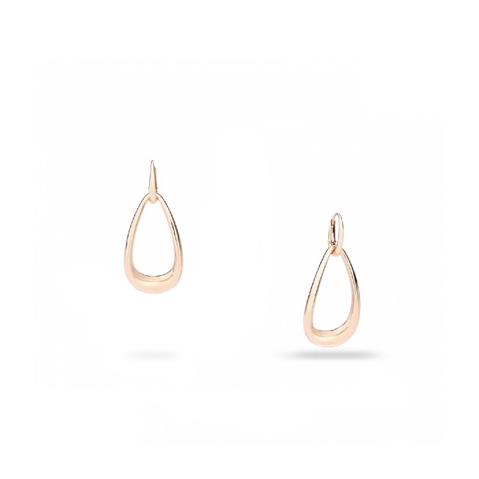 Rose gold earrings by Pomellato Fantina