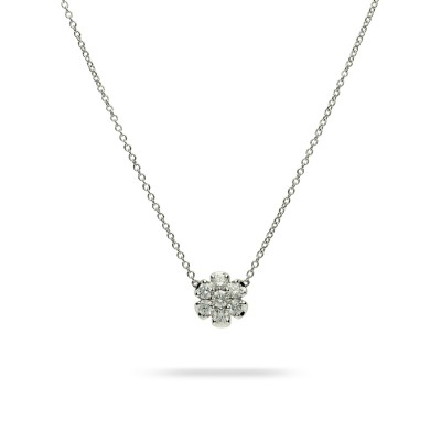 Grau Diamonds Flower Necklace