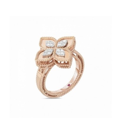 Rose gold ring by Roberto Coin