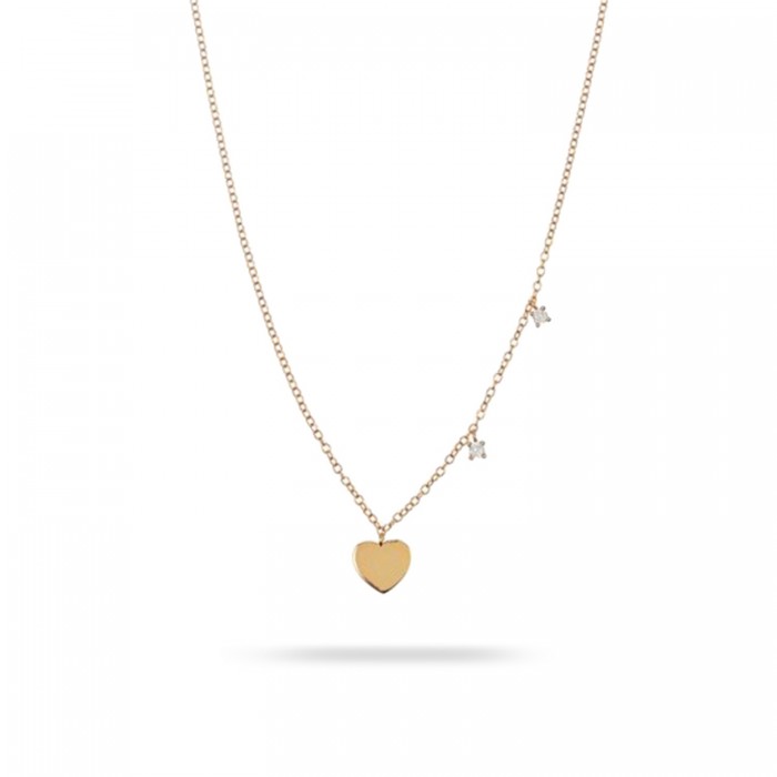 Agatha Heart Short Necklace