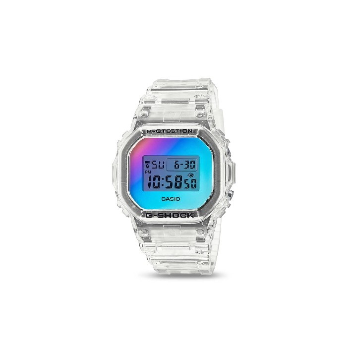 G-Shock Casio Rainbow Digital Watch Transparent