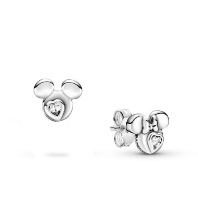Mickey and Minnie Mouse Pandora Earrings