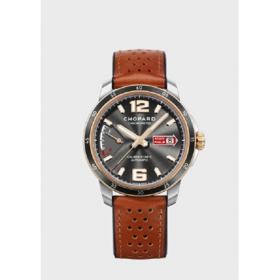 Chopard Mille Miglia GTS power control watch in pink gold and steel