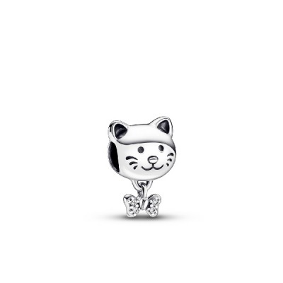Pandora Moments Cat and Bow Charm