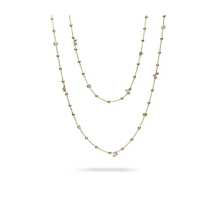 Gargantilla Aura Or Groc i Diamants