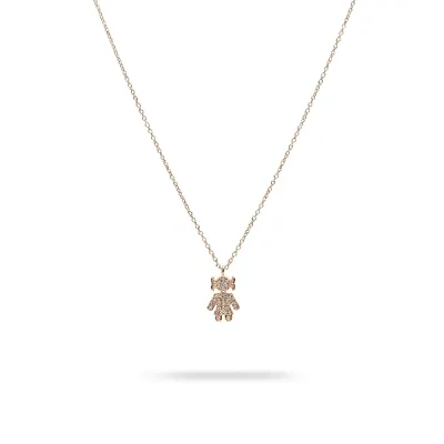 Tiny Charms Girl Necklace