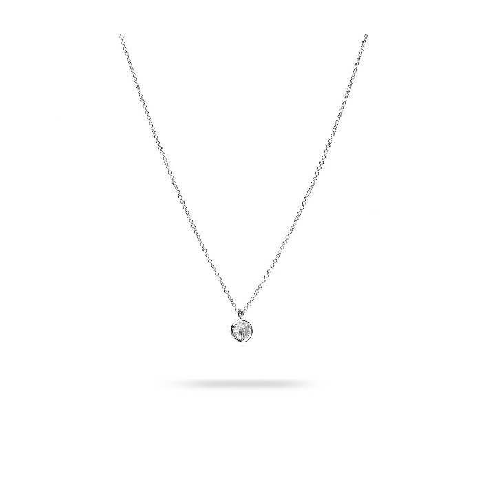 Aura Platinum and Diamond Necklace