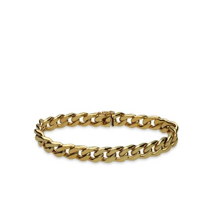 Gold link bracelet Grau