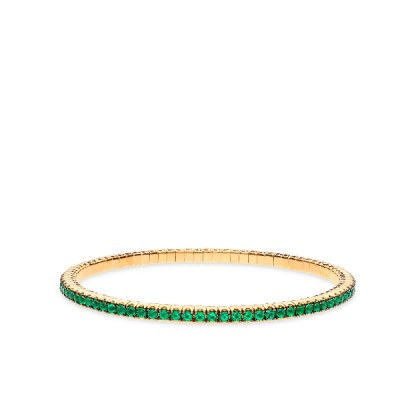 Grau green riviere elastic bracelet