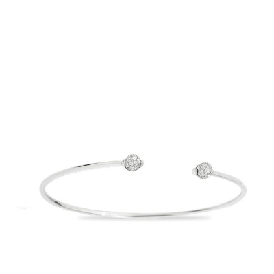 M´ama non m´ama bracelet White gold and diamonds Size M