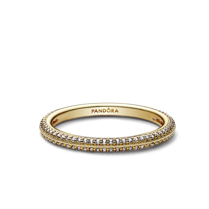 Gold Pave Combinable Ring Pandora ME