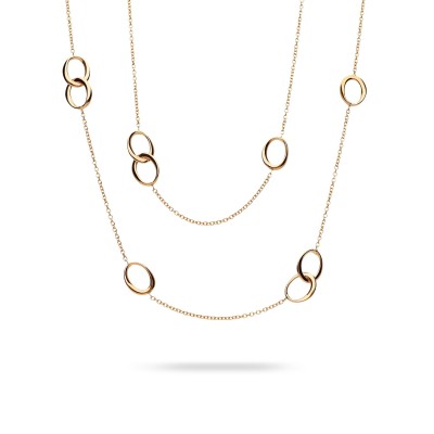 My Essence Intertwined Circles Necklace