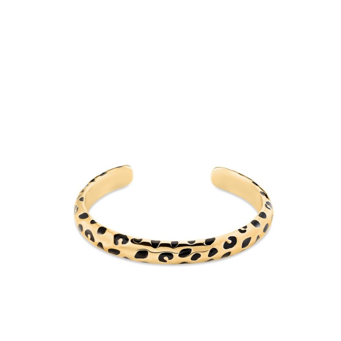 Agatha Leopard Rigid Bracelet
