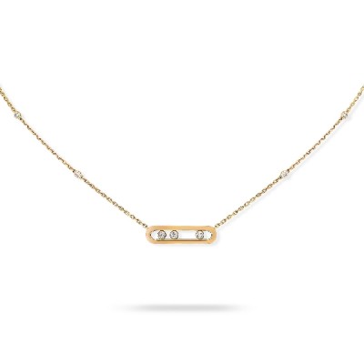 Necklace Messika Baby Move Yellow Gold