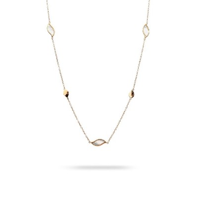 Rose Gold and Mother of Pearl Grau Necklace