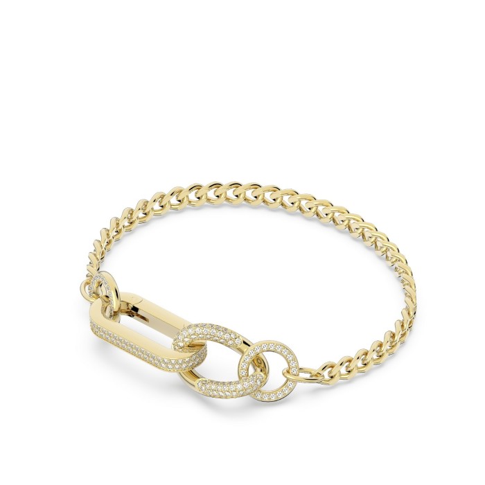 Dextera Swarovski Golden Bracelet