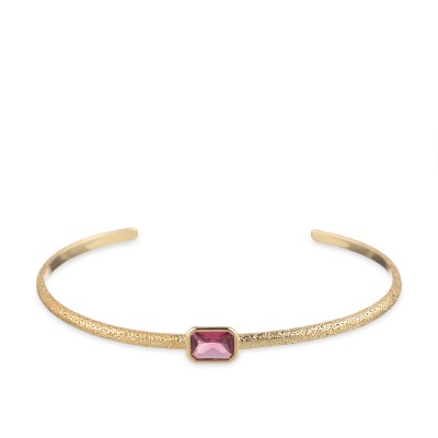 Rigid Pink Crystal Bracelet CLEOPATR Agatha