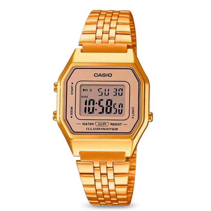 Casio Vintage Iconic Gold watch