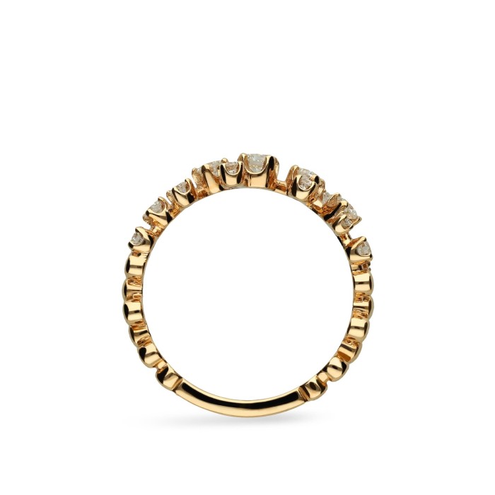 Aura Diamond Ring Rose Gold