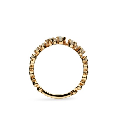 Aura Diamond Ring Rose Gold