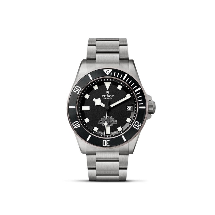Tudor Pelagos watch titanium black dial
