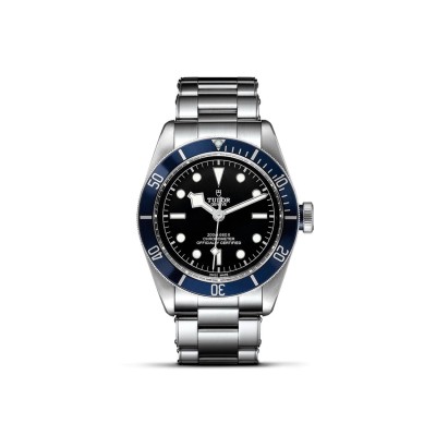 Rellotge Tudor Black Bay d'acer i bisell blau