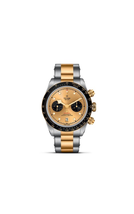 Molestar conductor muy agradable Reloj Tudor Black Bay Chrono S&G correa de piel - Joyería Grau Online