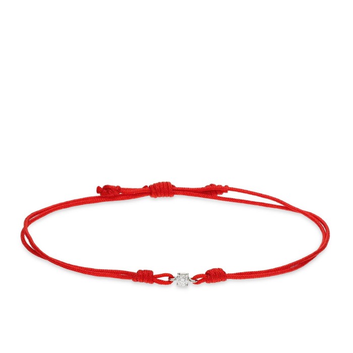 My Essence Diamond Red Cord Bracelet
