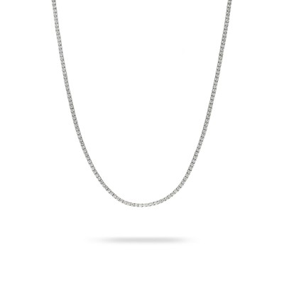 Riviere white Gold with Diamonds Necklace