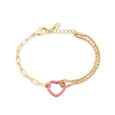 Sesha Heart Chain Bracelet Agatha Paris