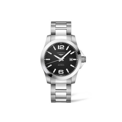 Longines Conquest Steel Watch