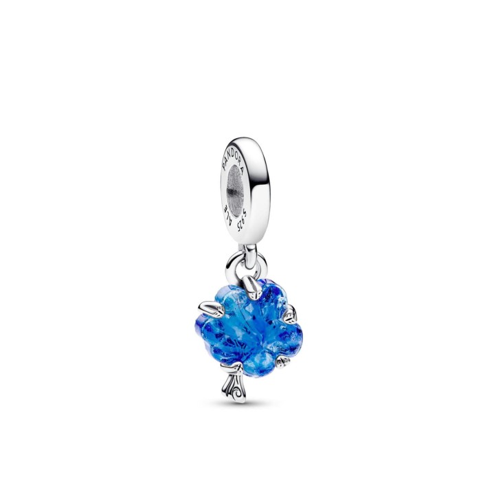 Pandora Unicef Tree of Life Blue Murano Glass Charm
