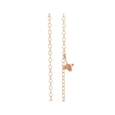 COLLIER LOTUS TWISTED ANCHOR CHAIN THIN