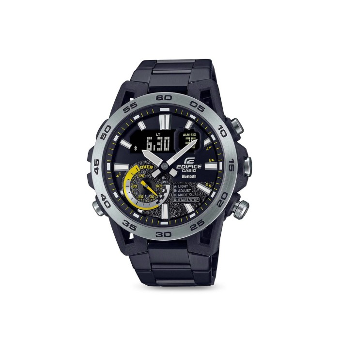 Casio Black/Yellow Steel Watch