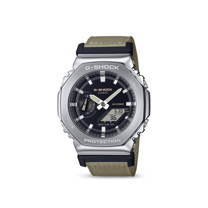 Rellotge Casio Silver/Beige Metal Utility Series