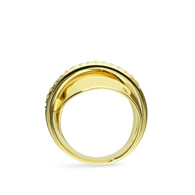 Yellow Gold Rings with Diamonds Ring