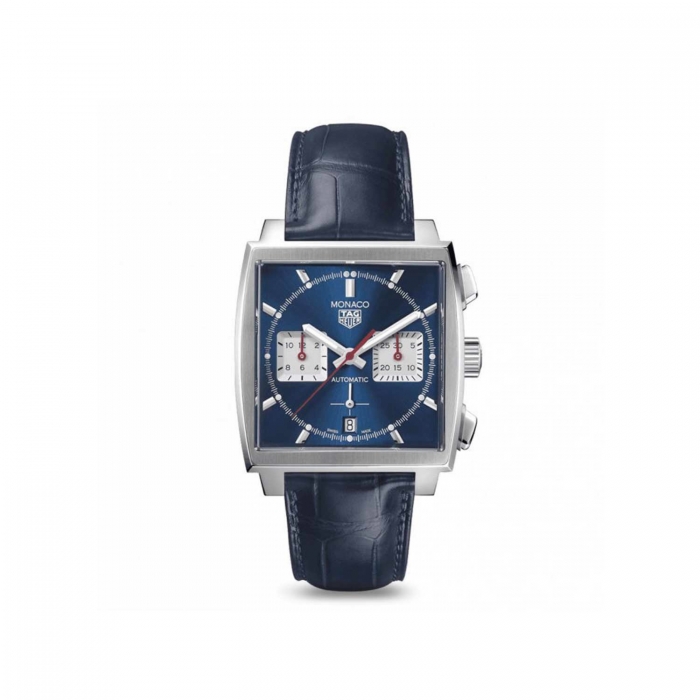 Tag Heuer blue dial watch