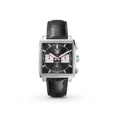 Tag Heuer black dial watch
