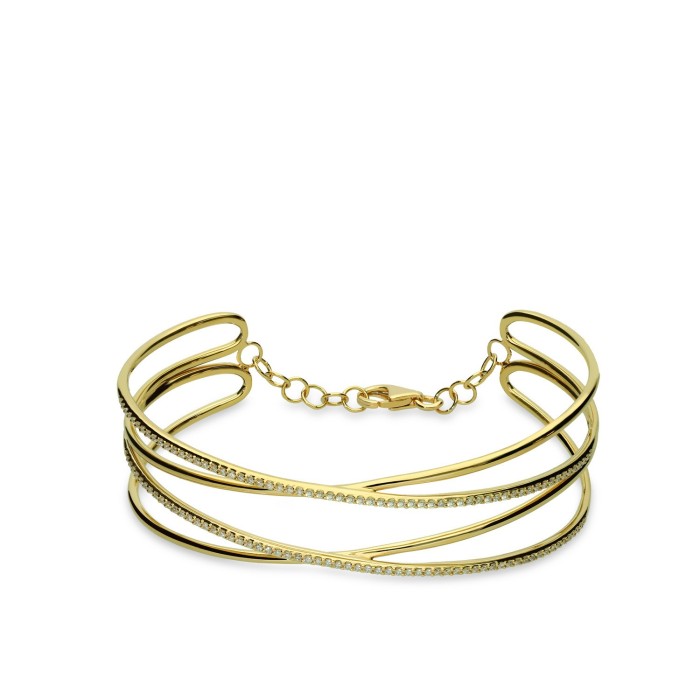 Grau bracelet Yellow Gold and Diamonds