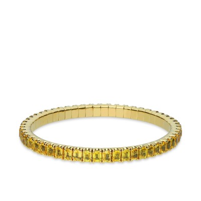 Bracelet Riviere Grau Yellow Sapphires and Rose Gold