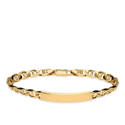 Yellow Gold Grau “Bilbaína” Bracelet
