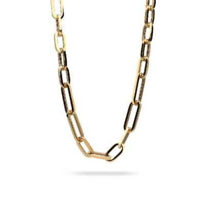 Barbada Grau Chain Necklace in Yellow Gold