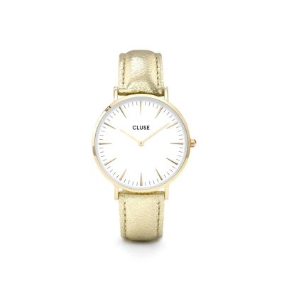 Reloj La Bohème Gold White/Gold Metallic