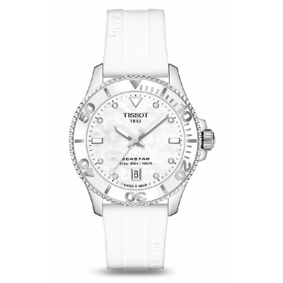 Rellotge Tissot Seastar 1000 Blanc