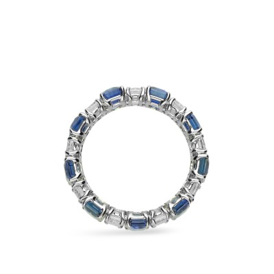 Grau Sapphires & White Gold Ring