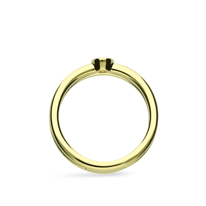Yellow Gold and Diamonds Grau Wedding Ring