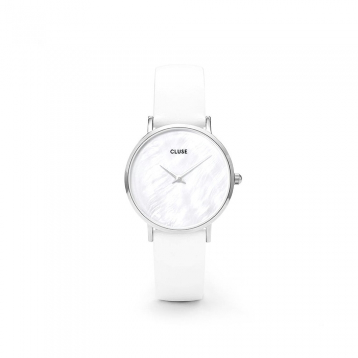 Reloj Minuit La Perle Silver White Pearl/White