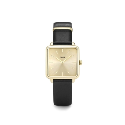 Rellotge La Garçonne Oro Oro/Negro