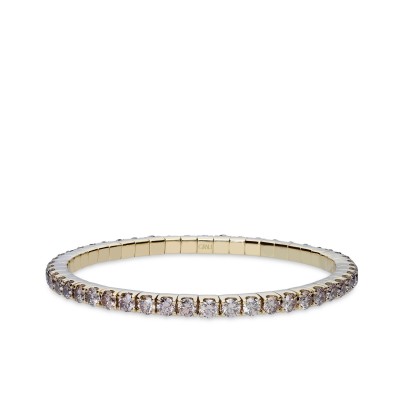 Grau Elastic Bracelet with Diamonds